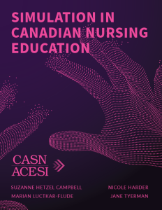 Simulation in Canadian nursing education 